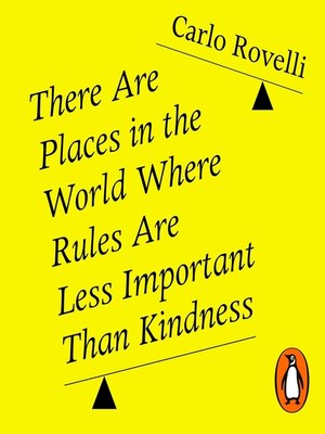 There Are Places in the World Where Rules Are Less Important Than Kindness - Audiobook